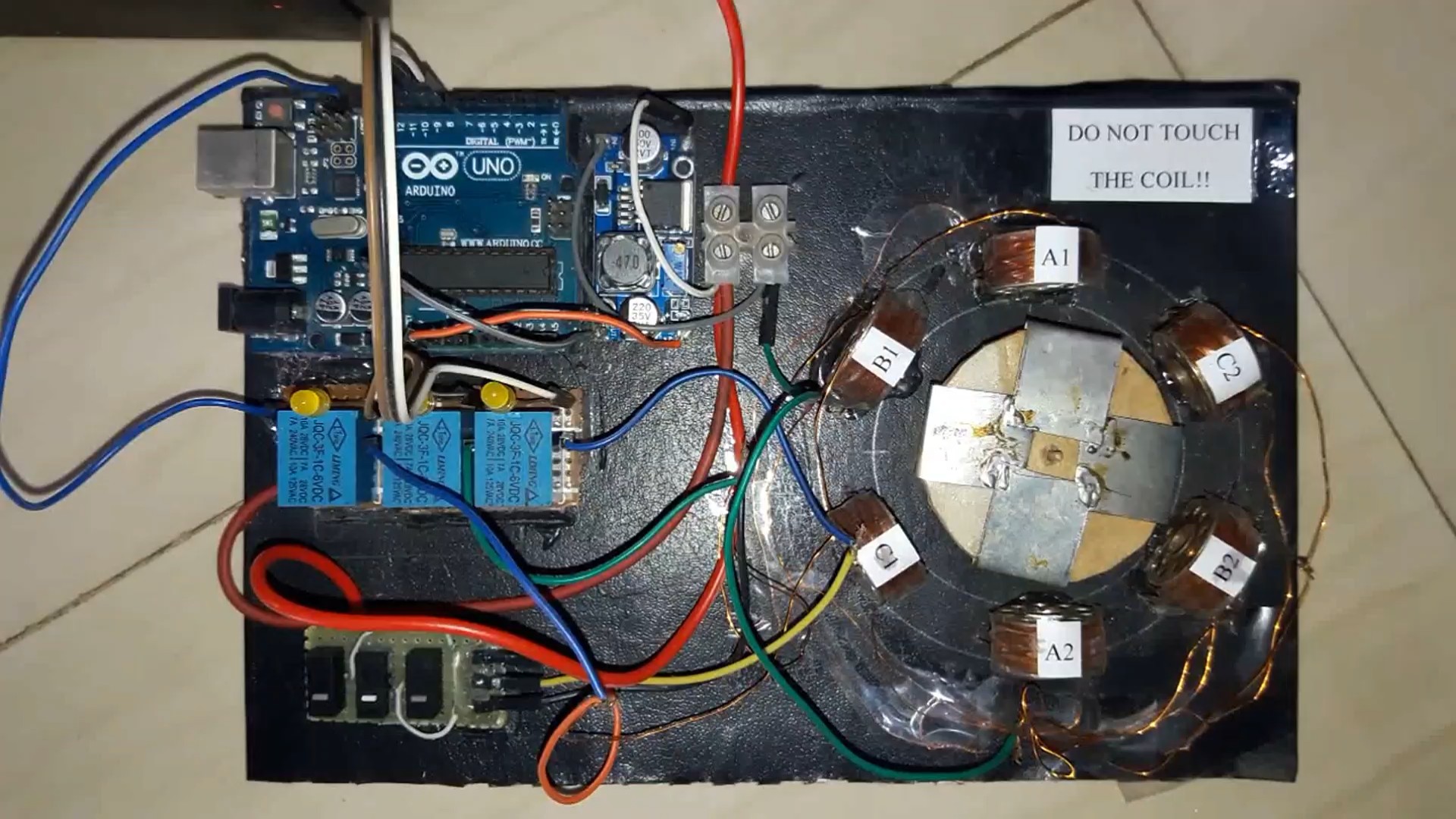 Small break loca accident facility